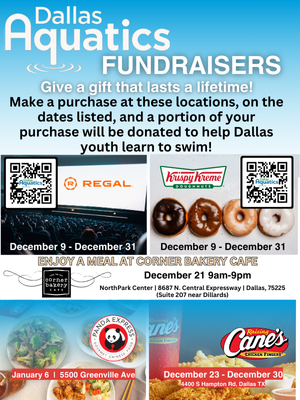 Aquatics Fundraisers Cover