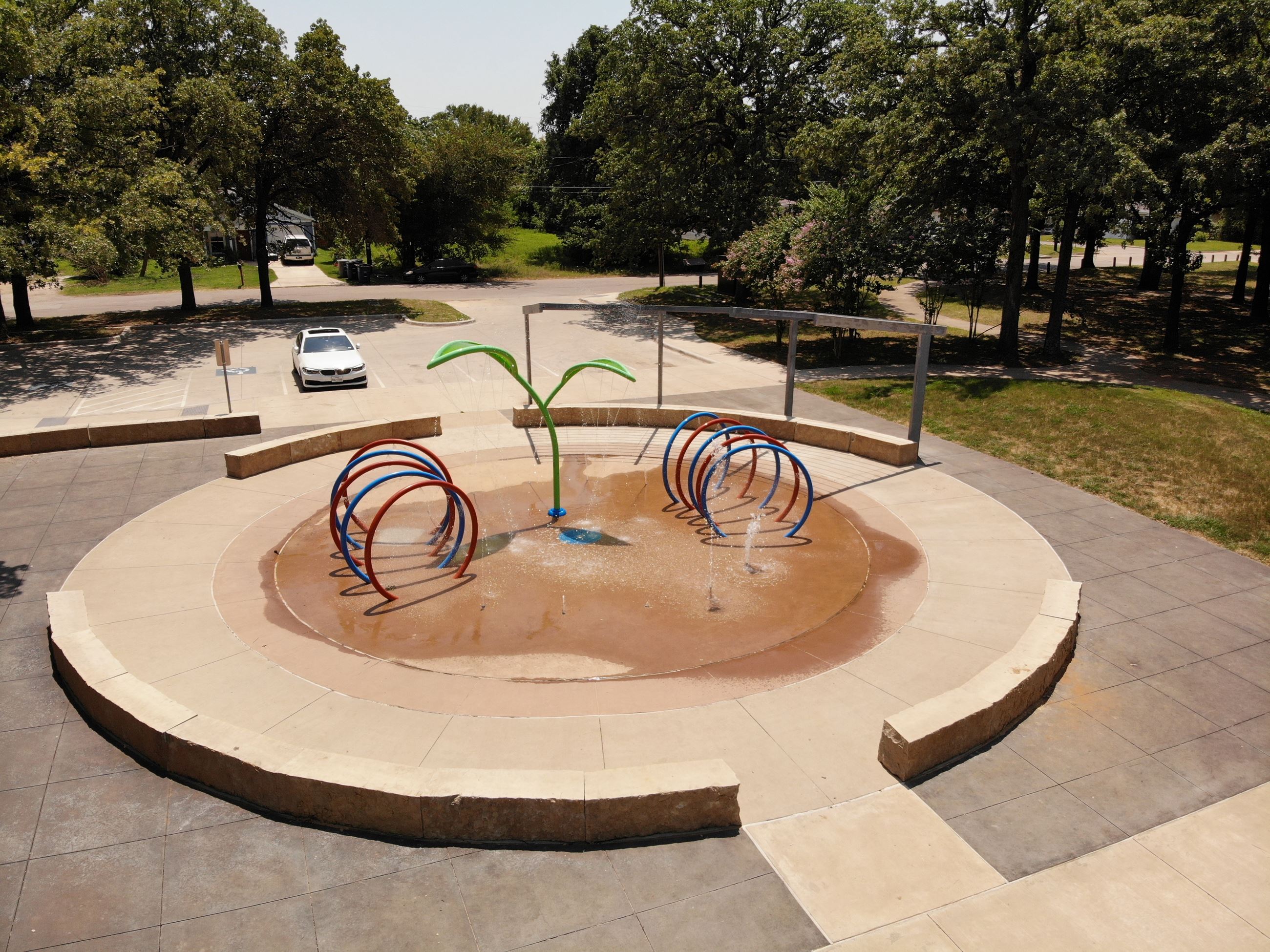 South Central Sprayground Aerial 1