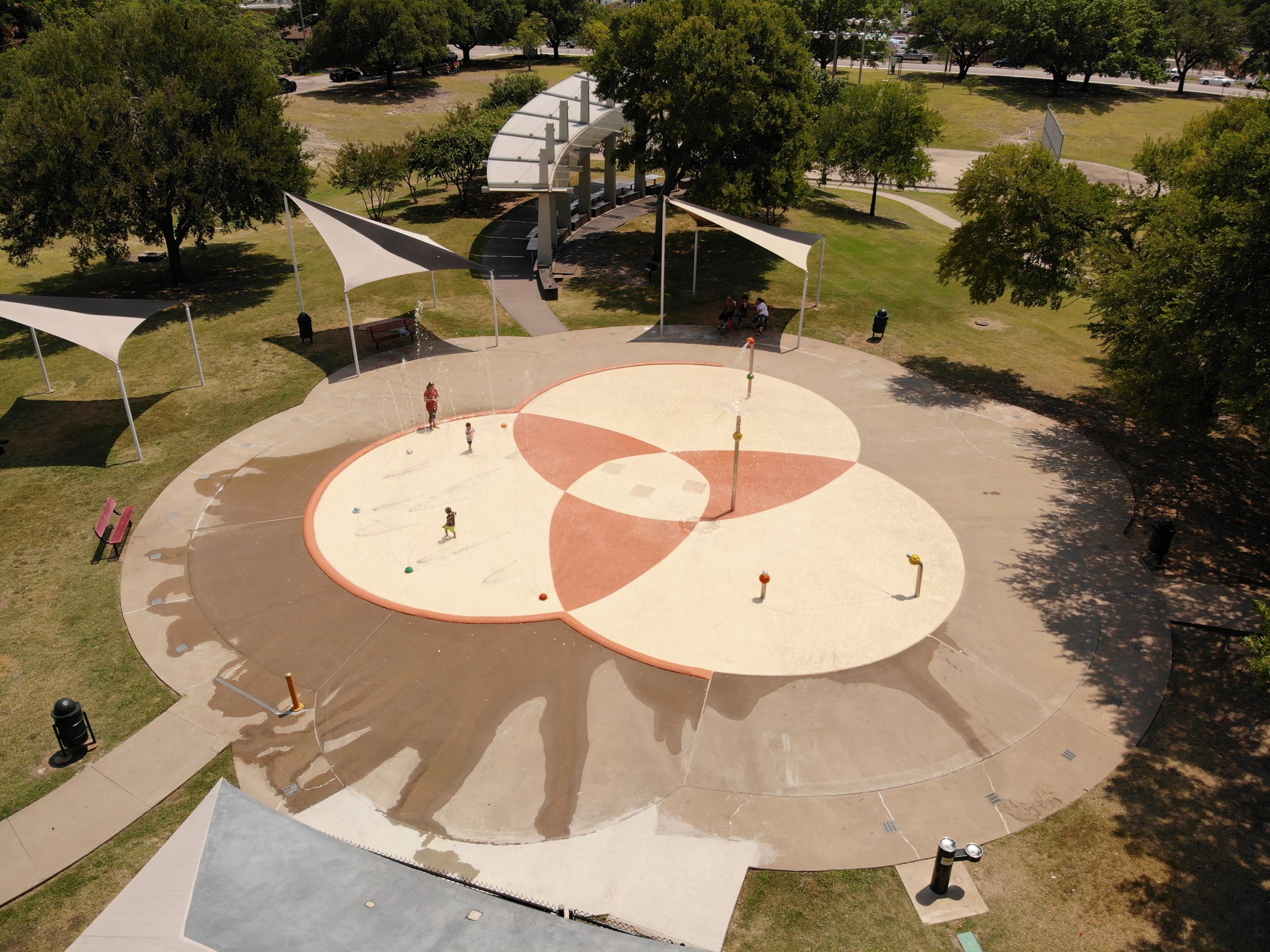 Umphress Sprayground aerial