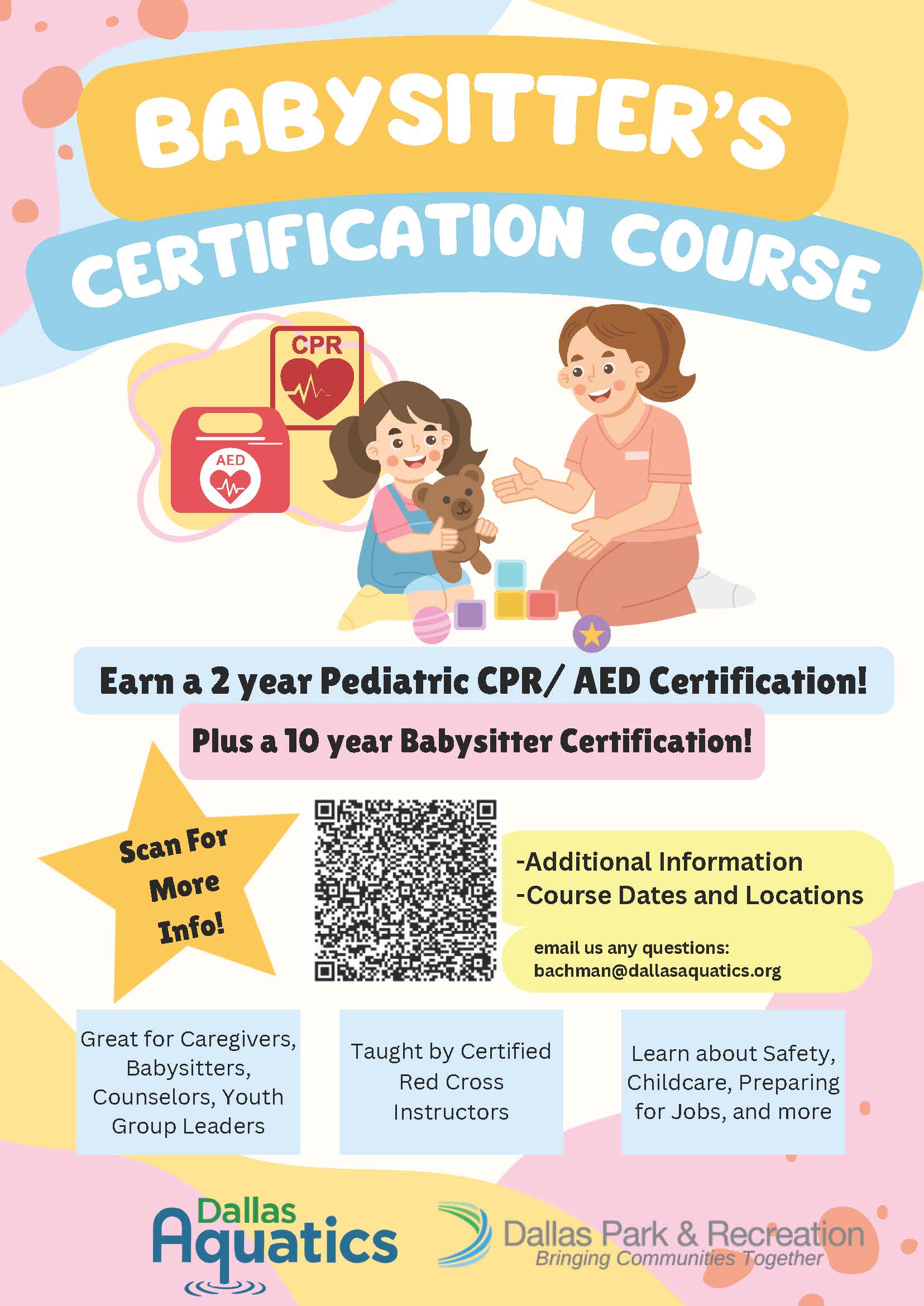 Babysitter flyer 2026